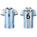 Günstige Argentinien German Pezzella #6 Heim Fussballtrikot WM 2022 Kurzarm